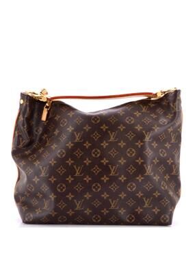 Louis Vuitton Sully Handbag Canvas Mm #320814L16B